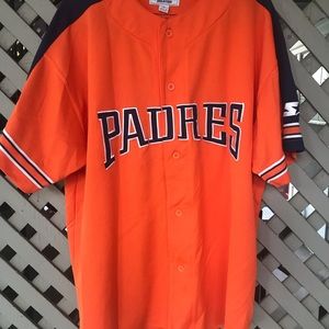 Old School Padre Jersey-Orange